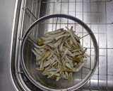 ごぼうと筍の炒り煮作り方3写真