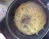 キノコのバター醤油パスタ作り方5写真