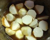 シュガーカットと醤油麹でいか里芋煮作り方4写真