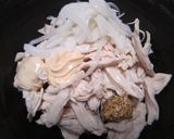 玉ねぎと鶏胸肉のサラダ作り方5写真