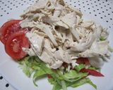 玉ねぎと鶏胸肉のサラダ作り方6写真