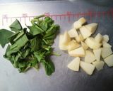 ほうれん草のスムージー♬*゜作り方1写真