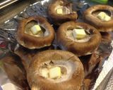 しいたけのとろろチーズ焼き作り方1写真