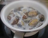 あさりとしめじ、塩昆布で炊き込みご飯作り方1写真