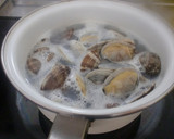 あさりとしめじ、塩昆布で炊き込みご飯作り方1写真