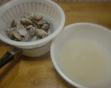 あさりとしめじ、塩昆布で炊き込みご飯作り方2写真