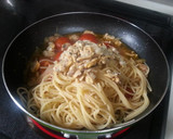 今日は、あさりとトマトのパスタよ！作り方11写真