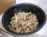 あさりとしめじ、塩昆布で炊き込みご飯作り方8写真