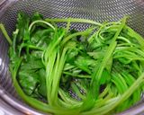 お弁当の箸休めに♬　三つ葉のおかかポン酢作り方3写真