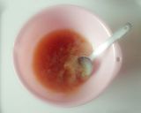 ｺﾞﾏ油でｺｸ出し♡鶏の甘辛おろし煮作り方3写真