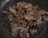 超簡単お弁当のおかず（牛肉）作り方2写真