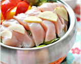 ☆たっぷりの生姜と食べる蒸し鶏☆作り方4写真