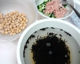 簡単ひじきと大豆のヘルシーサラダ作り方1写真