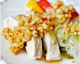 ☆たっぷりの生姜と食べる蒸し鶏☆作り方6写真
