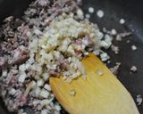 野菜の爽やかスパイシーミートチーズ焼き作り方3写真