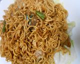 即席焼きそばでオム焼きそば作り方5写真