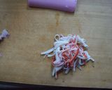 板わさ☆ワサビソースとカニかま添え作り方4写真