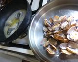 あさりと白身魚のワイン蒸し作り方7写真