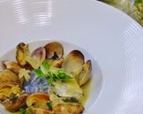 あさりと白身魚のワイン蒸し作り方9写真