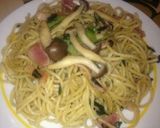 チンゲン菜とベーコンの和風パスタ♡作り方5写真