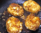 照り焼きおからレンコンバーグ作り方7写真