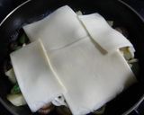椎茸、ポテト、エンドウのマヨチーズ作り方3写真