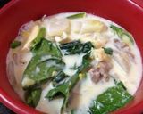 野菜たっぷり!和風豆乳スープ♡作り方3写真