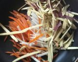 大根☆人参☆薩摩芋の皮できんぴら炒め作り方1写真