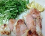 鶏肉の生ハム焼き作り方3写真