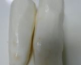 ふわふわとろとろ鶏むね肉でお好み焼き作り方2写真