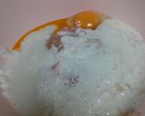 ふわふわとろとろ鶏むね肉でお好み焼き作り方3写真