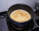 【二日酔いに】ミルキーエスニック雑炊作り方1写真