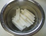 スパムとシャッキリ野菜の生春巻き♫作り方1写真
