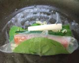 スパムとシャッキリ野菜の生春巻き♫作り方8写真