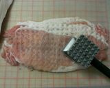 ミラノ風カツレツ＊ミルフィーユ仕立て作り方3写真