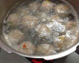 肉だんご…揚げずにヘルシ〜(o˘◡˘o)作り方5写真