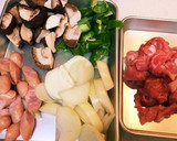 簡単おかず！焼き肉のたれで肉野菜炒め！作り方1写真