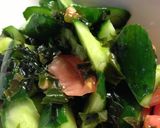 簡単早うま‼ 胡瓜とわかめのナムル風作り方4写真