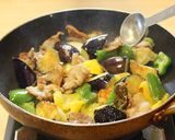 夏野菜と豚肉の香ばしソテー作り方6写真