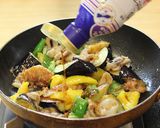 夏野菜と豚肉の香ばしソテー作り方7写真