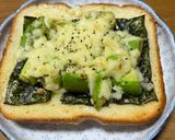 アボカドのチーズ海苔トースト作り方3写真