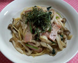簡単♡和風きのこパスタ～ゆず胡椒風味～作り方7写真