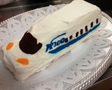 息子感激☆N700系新幹線のケーキ作り方23写真