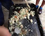 BBQ de エビピラフ 簡単!作り方7写真