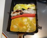 餃子大葉カニカマ卵焼き作り方5写真