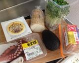 簡単タコとアボカドのネバスタ♪作り方1写真