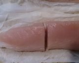 鮪のチーズ挟み焼作り方1写真