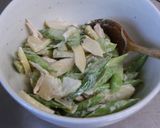 空豆とたけのこの春サラダ作り方6写真