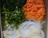 肉野菜炒め＊豚肉・玉ねぎ・ほうれん草作り方2写真