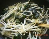 ワカメともやしの炒め物~♪作り方5写真